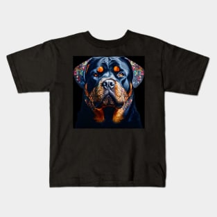 Rottweiler Ai generated Kids T-Shirt